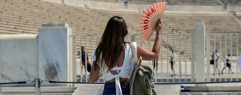 καυσωνας αθηνα ζεστη καλλιμαρμαρο