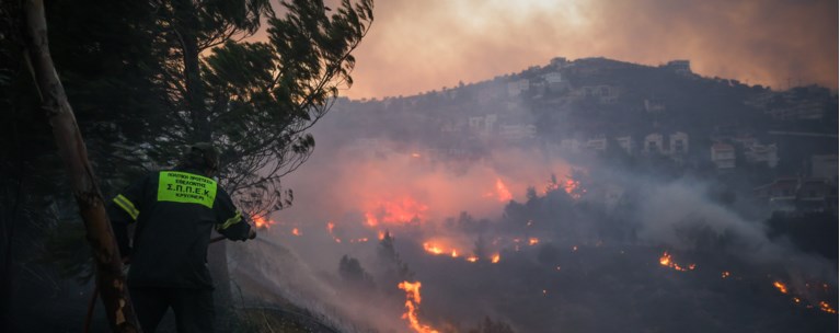 Φωτιά στην Πεντέλη