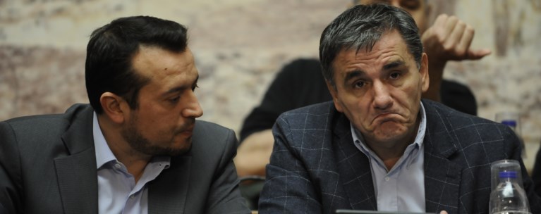 Ευκλείδης Τσακαλώτος Νίκος Παππάς