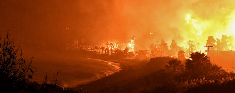 Φωτιά στον Σχίνο