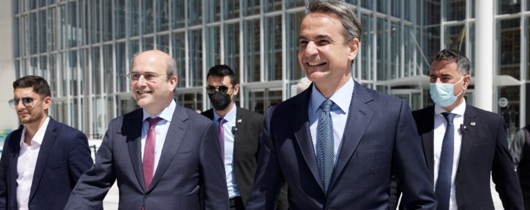 Κυριάκος Μητσοτάκης Κωστής Χατζηδάκης