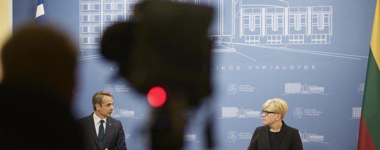 Μητσοτάκης στο Βίλνιους