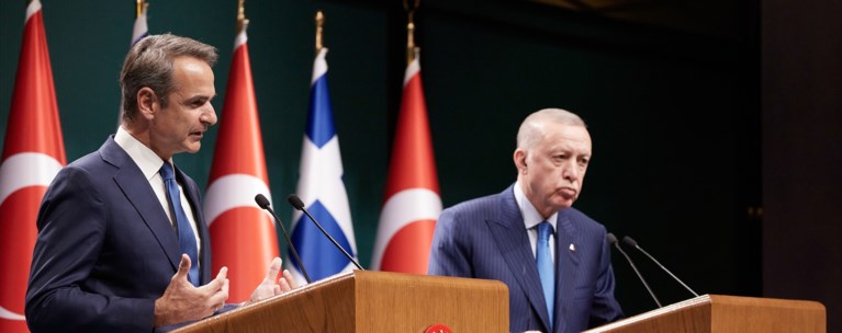 κυριακος μητσοτακης ερντογαν