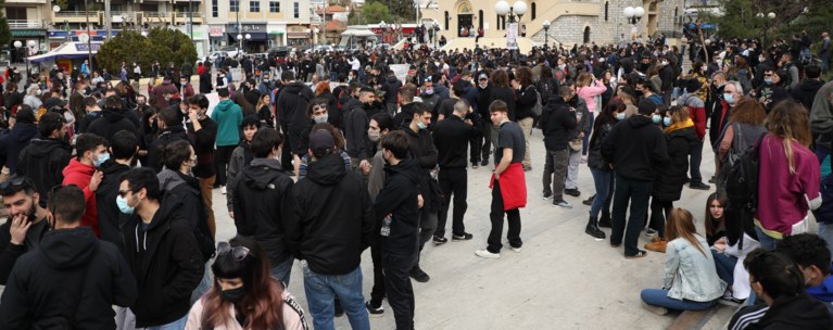 Αγία Παρασκευή διαδήλωση