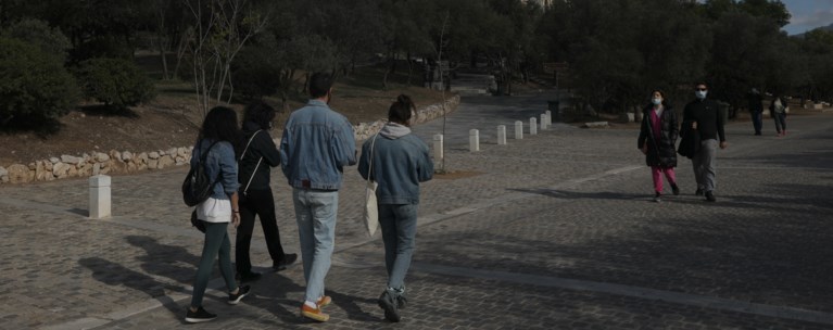 Αθήνα Βόλτα Κορονοϊός
