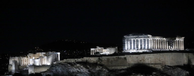Ακρόπολη φωτισμός