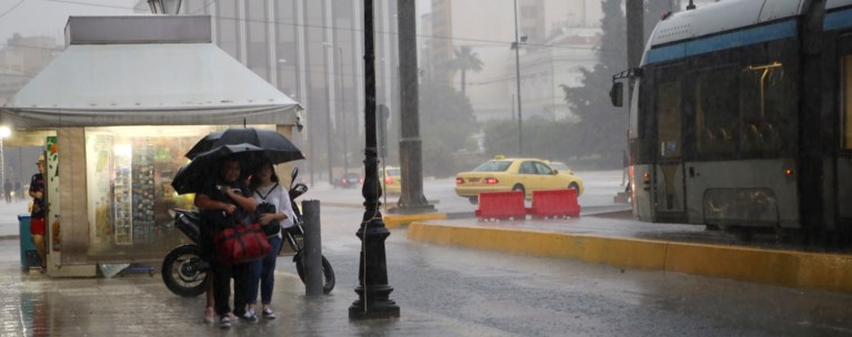 Καταιγίδα Αθήνα