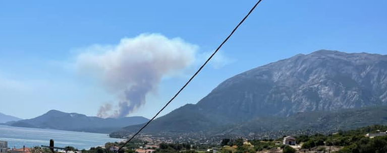 Φωτιά στη Σάμο
