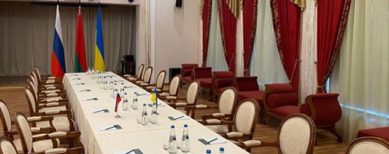 Λευκορωσία τραπέζι διαπραγματεύσεων Ουκρανίας Ρωσίας