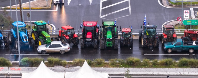 τρακτερ αγροτες