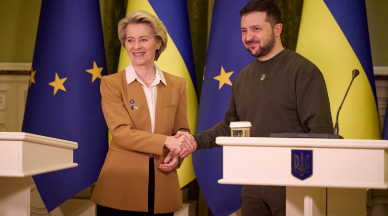 Ζελένσκι Φον ντερ Λάιεν