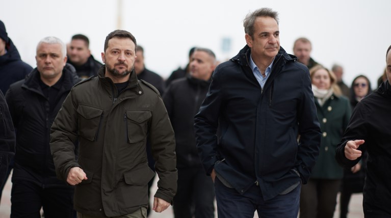 Μητσοτάκης - Ζελένσκι