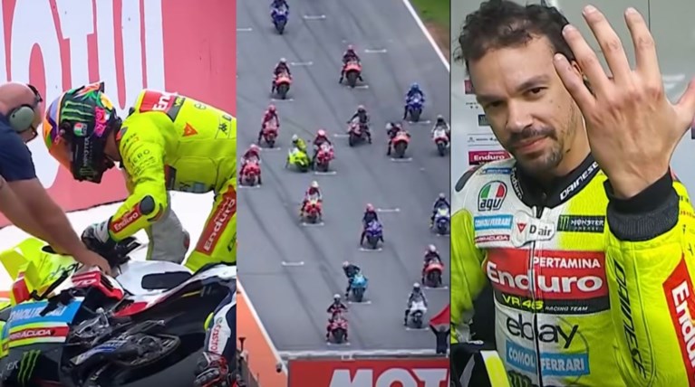 MOTOGP ΑΤΥΧΗΜΑ ΦΡΑΝΚΙ ΜΟΡΜΠΙΝΤΕΛΙ ΒΑΛΕΝΘΙΑ