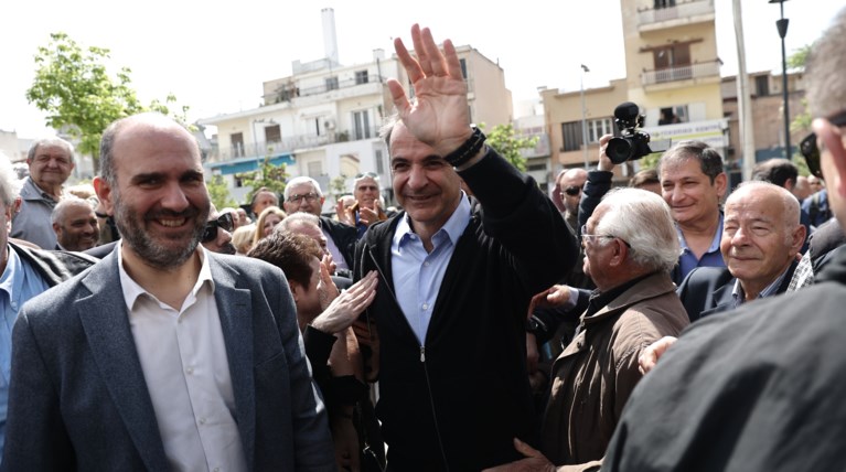 Μητσοτακης περιοδεία Νίκαια