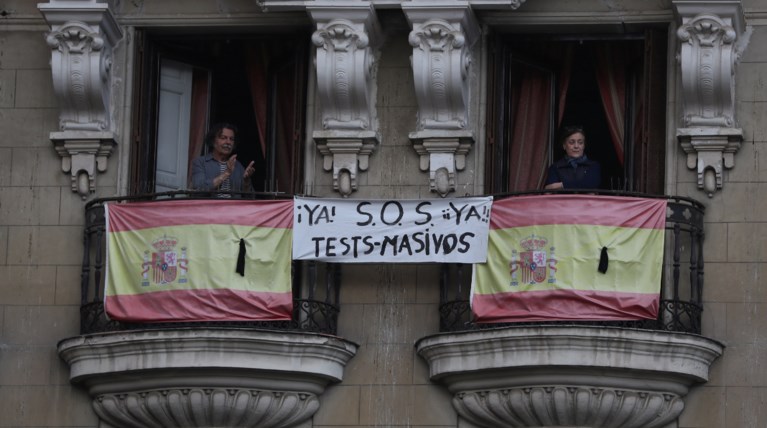 Ισπανία Κορονοϊός Σημαίες