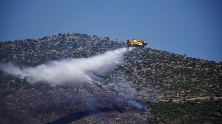 Φωτιά Αεροπλάνο Κατάσβεση