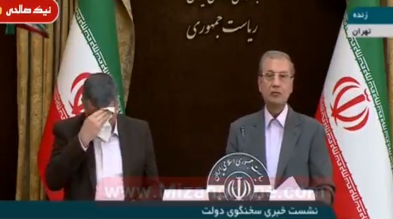 ιραν υπουργος ιδρωνει