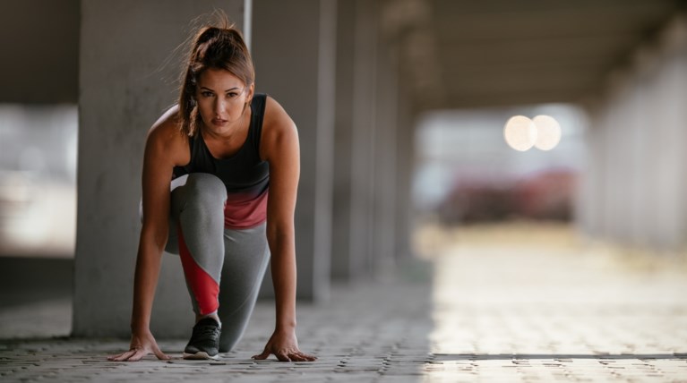 woman fit