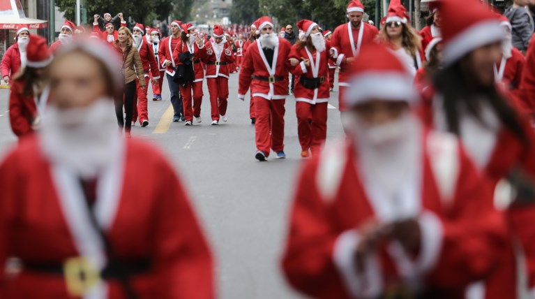 Athens Santa Run