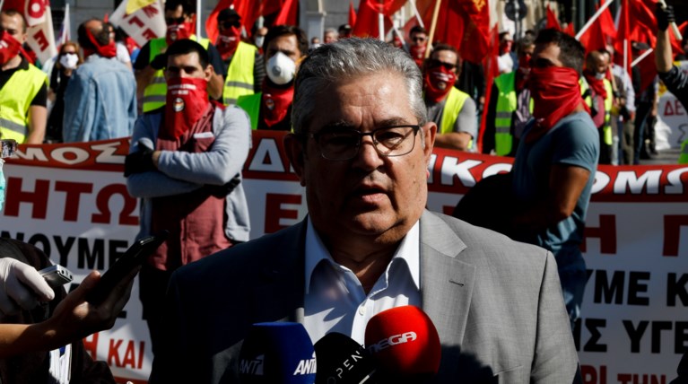 Δημήτρης Κουτσούμπας Συγκέντρωση ΚΚΕ