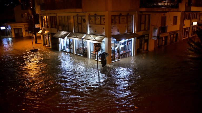 Βόλος πλημμύρες