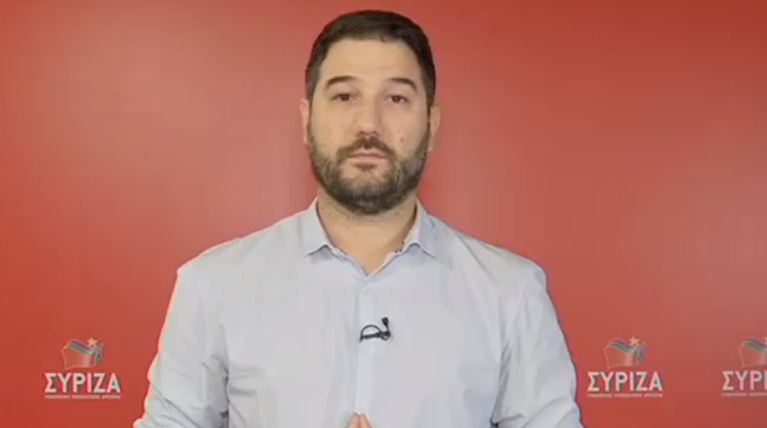 Νάσος Ηλιόπουλος χωρίς γυαλιά
