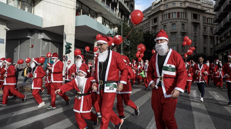 ATHENS SANTA RUN