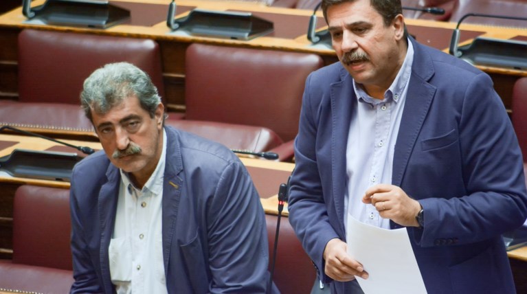 πολακης με ξανθο