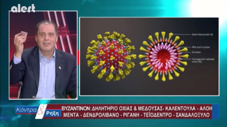 Κυριάκος Βελόπουλος Εκπομπή