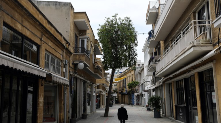 Κύπρος Άδειος δρόμος Κορονοϊός