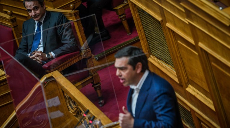 Τσίπρας Μητσοτάκης Βουλή
