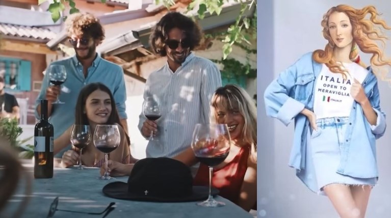 τουριστικό σποτ Ιταλίας