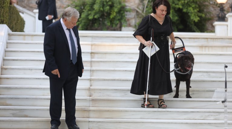 δεξίωση Προεδρικό σκύλος