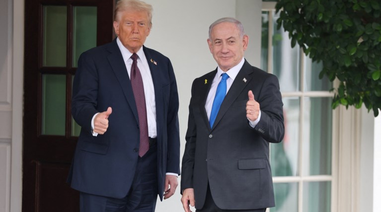 τραμπ νετανιαχου