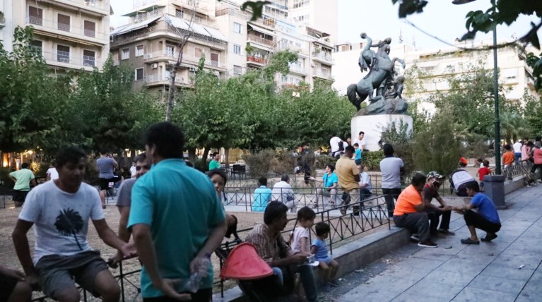 Μετανάστες Αθήνα