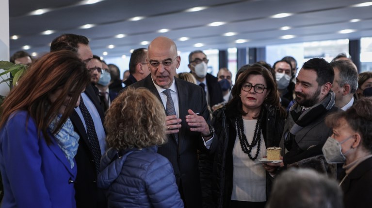 Δένδιας κοπή πίτας ΥΠΕΞ
