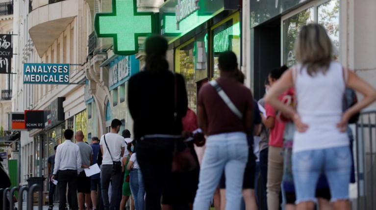 Παρίσι Ουρές φαρμακείο