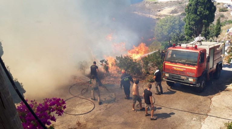 Φωτιά Κεφαλονιά