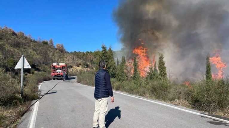 Φωτιά Μεγαλόπολη