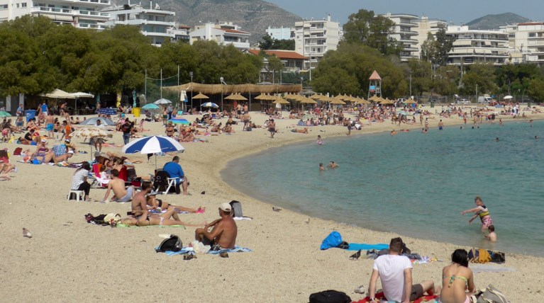 Παραλία Αττική Ζέστη
