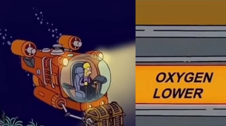 Simpsons υποβρύχιο