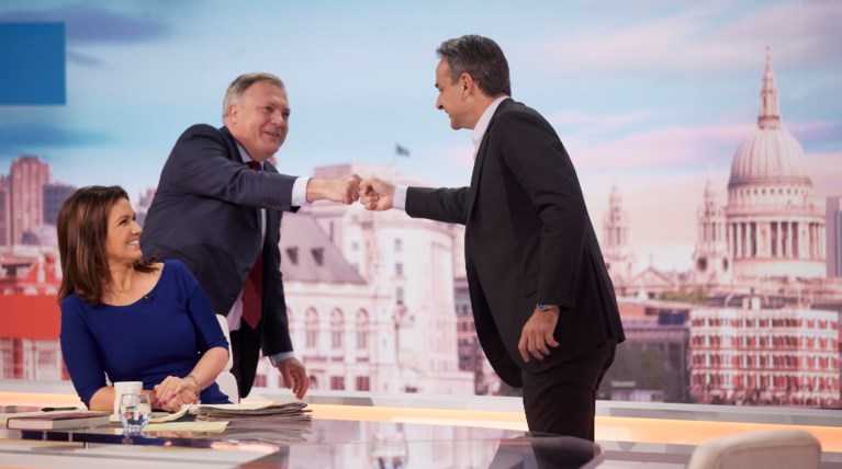 mitsotakis sto good morning britain