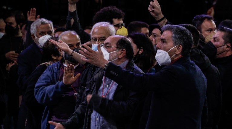 Συνέδριο συριζα ενταση