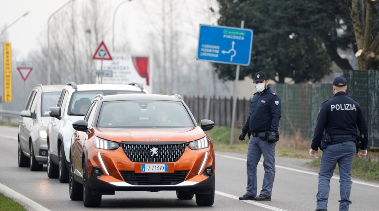 Ιταλία Κορωναϊός δρόμος