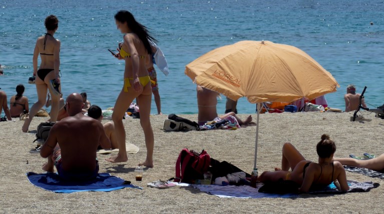 Καύσωνας Παραλία