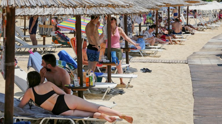 ξαπλώστρες