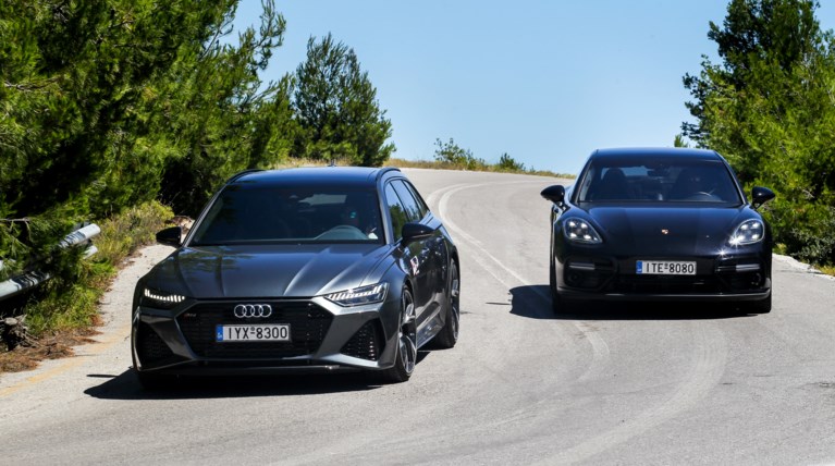 AUDI RS6 - PORSCHE PANAMERA