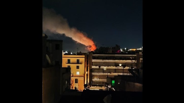 φωτιά δαφνη