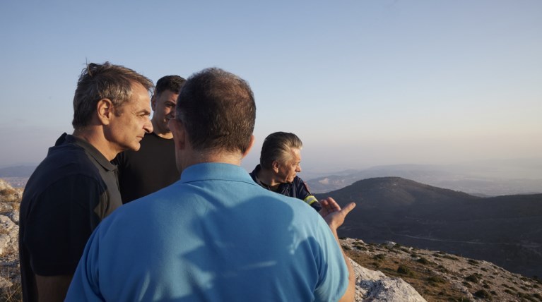 Μητσοτάκης Πάρνηθα