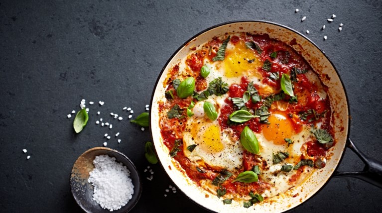 food tomato eggs